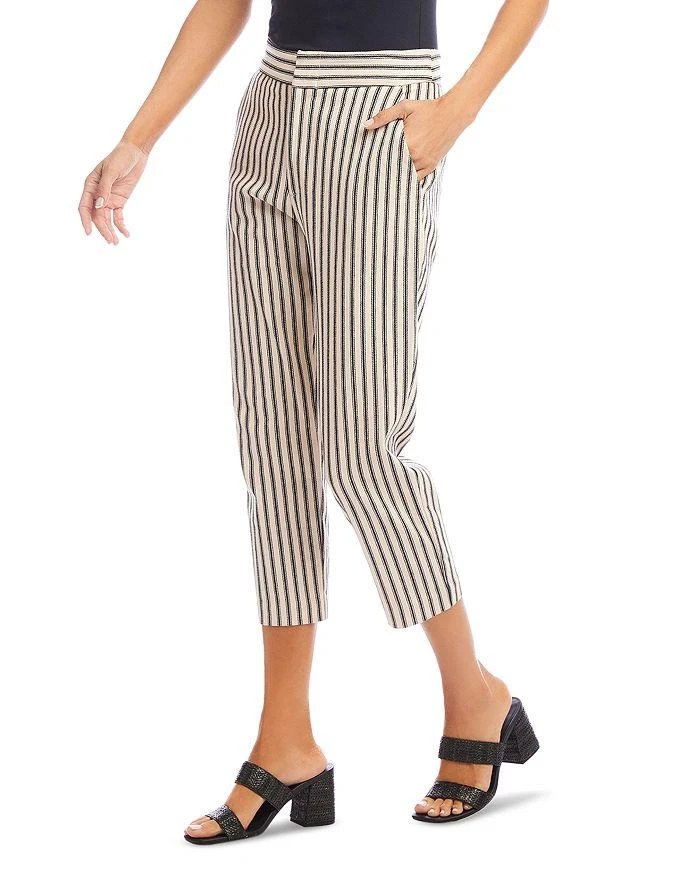 Karen Kane Striped Cropped Pants 3