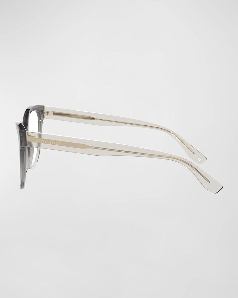 Miu Miu Ombre Acetate & Plastic Cat-Eye Glasses 2