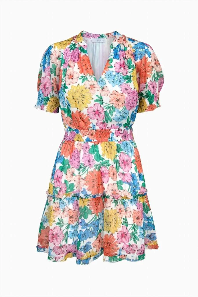 Adelyn Rae Adelyn Rae - Vonnie Floral Chiffon Dress 3