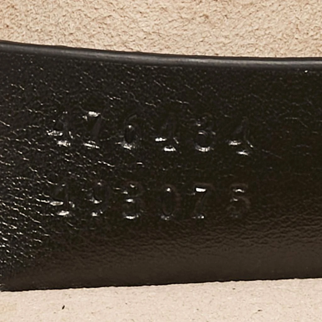 Gucci Gucci Black Matelassé Leather Mini GG Marmont Belt Bag 9