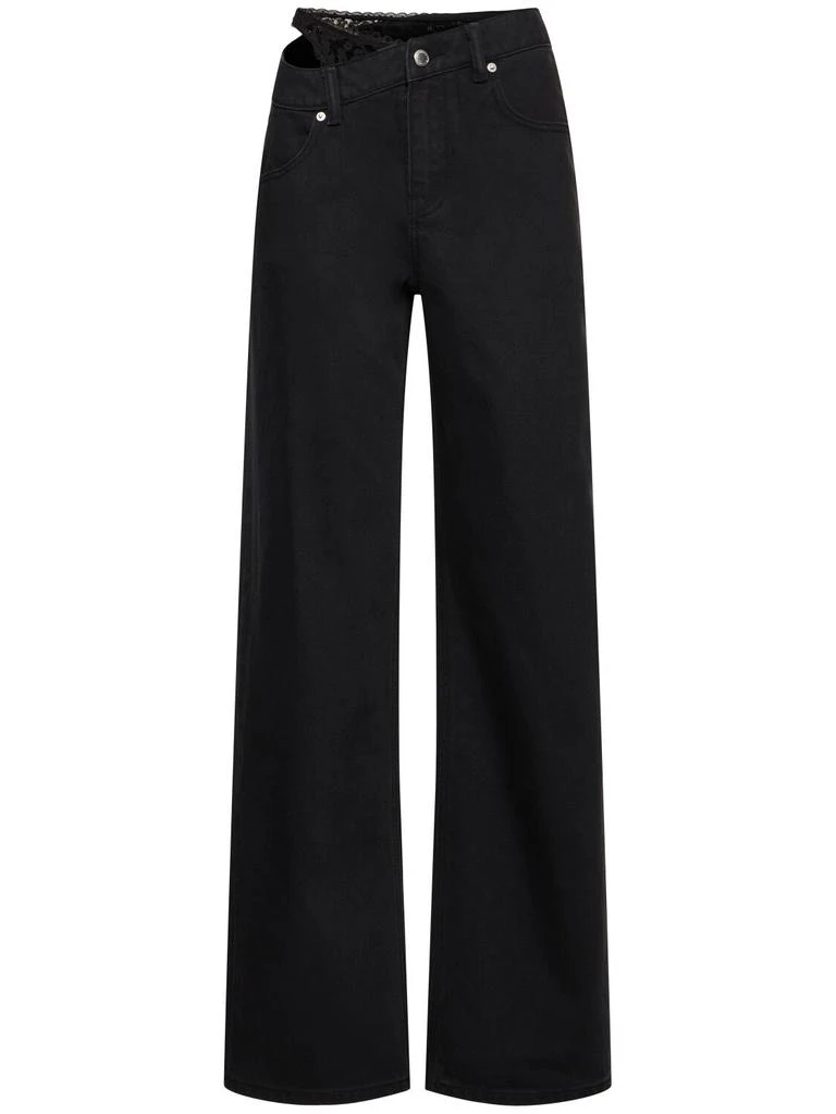 Alexander Wang Dip Side Jeans W/ Underwear Detail 1