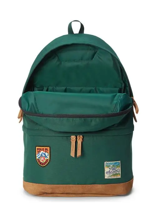 Ralph Lauren Ranger Suede Trim Backpack 4