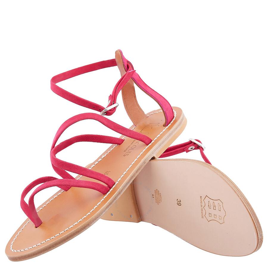 K. Jacques Epicure Strappy Flat Sandals