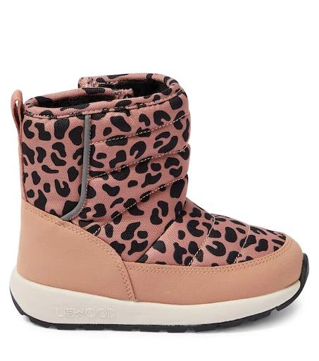 Liewood Gayle leopard-print snow boots 4