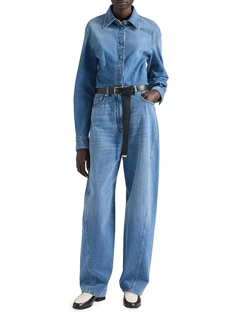 Givenchy Jumpsuit in Washed Denim 2