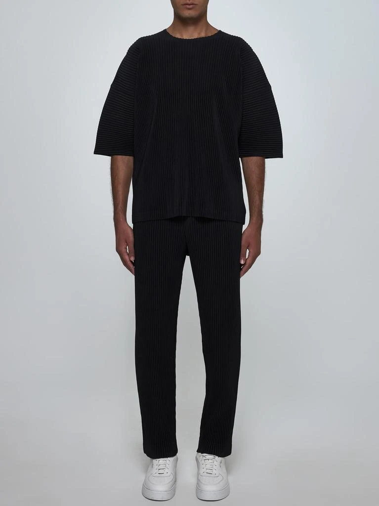 Homme Plissé Issey Miyake Pleated Fabric T-shirt 2
