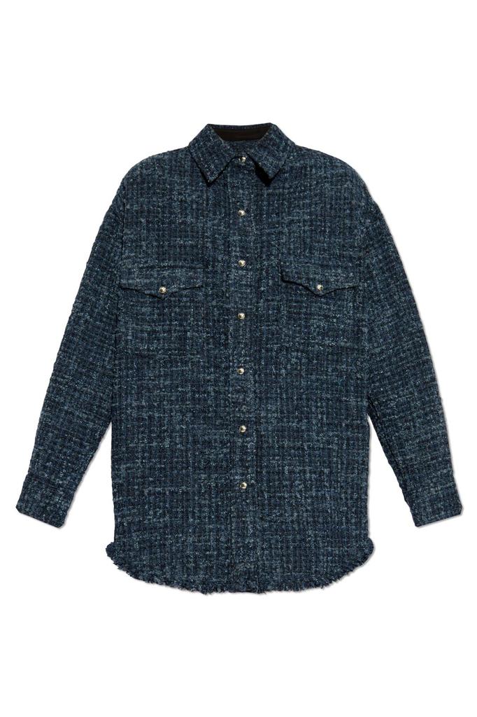 IRO Iro Textured Button-Up Casual Top
