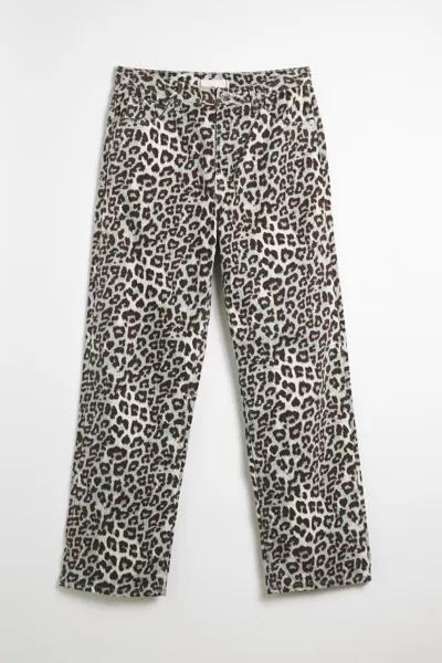 BDG BDG Leopard Pattern Baggy Skate Fit Jean