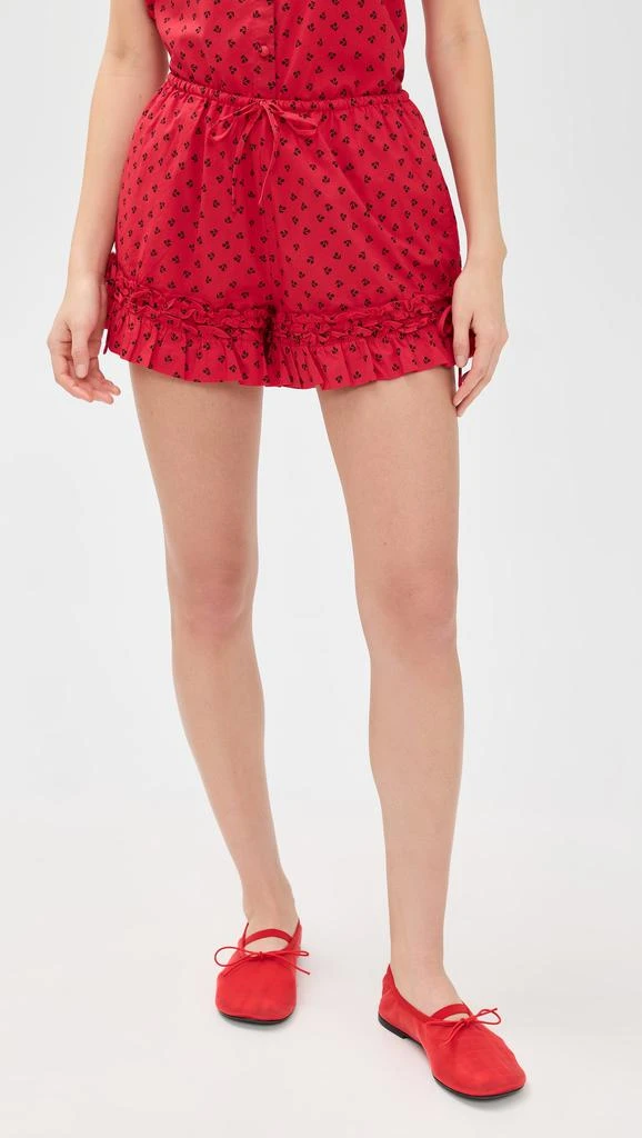 Damson Madder Mafalda Frilly Tie Boxer Shorts 6
