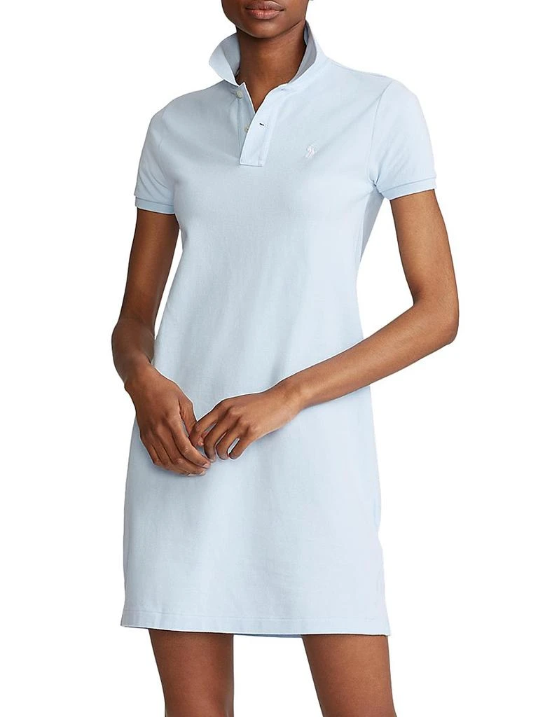 Ralph Lauren Cotton Mesh Short-Sleeve Polo Dress 3