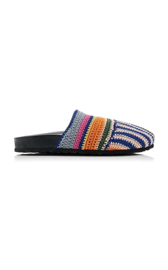 Staud STAUD - Dia Knit Slides - Multi - IT 41 - Moda Operandi 1