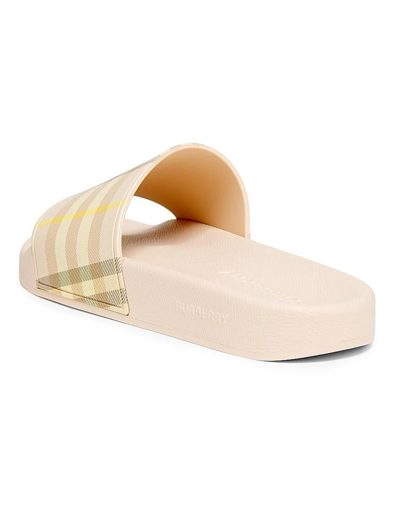 Burberry Check Slide Sandals 3