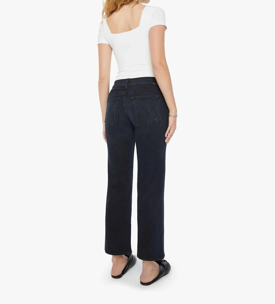MOTHER Mid Rise Rambler Zip Ankle Jean In Night In Venice 3