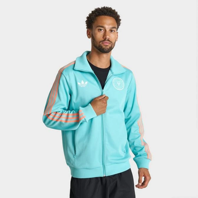 Adidas Men's adidas Originals Inter Miami CF MLS 2024 Beckenbauer Track Jacket 1