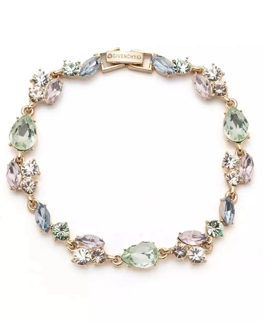Givenchy Mixed Cut Crystal All-Around Flex Bracelet