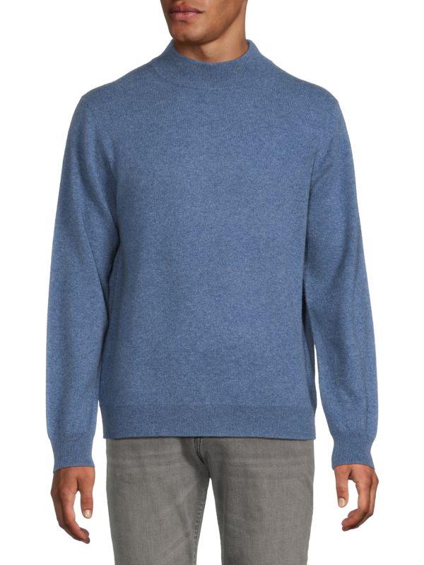 Magaschoni Mock Turtleneck Cashmere Sweater
