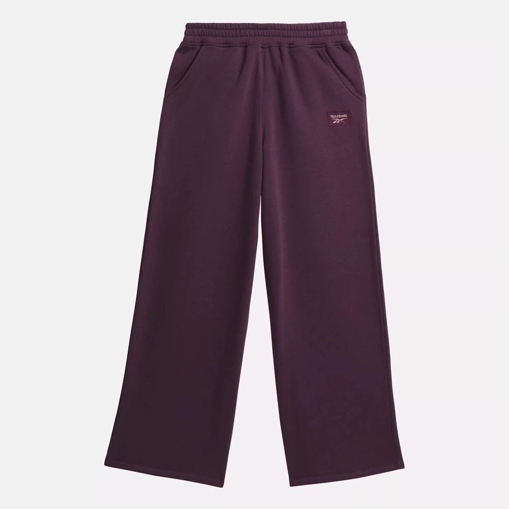 Reebok Wide Leg Fleece Pants - Big Kids 1