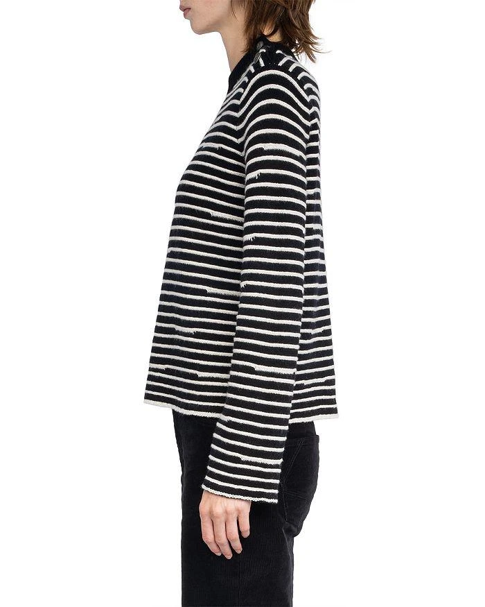 ZADIG 
VOLTAIRE Spiky Wool 
Cashmere Crewneck Sweater 5