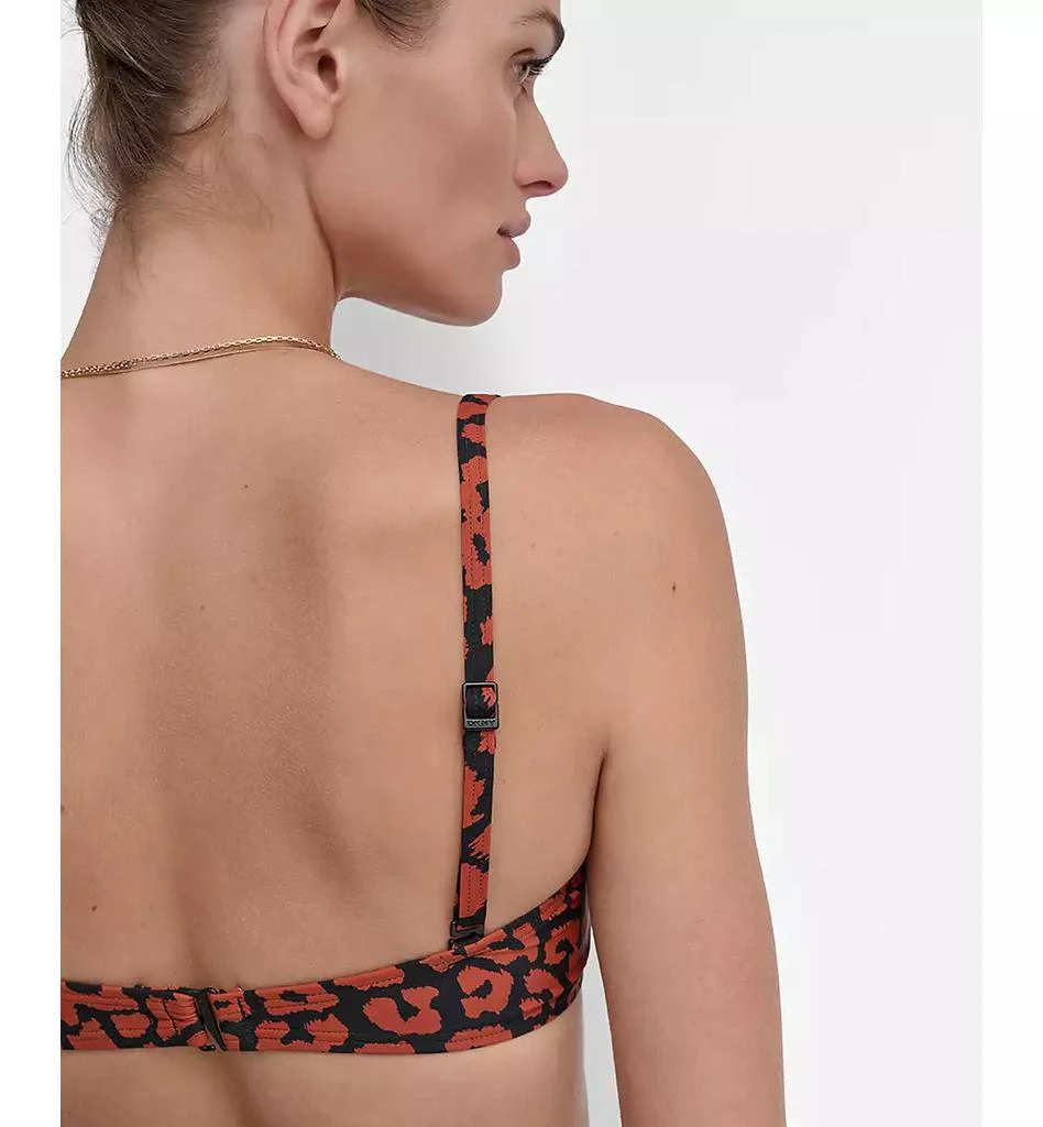 DKNY Women's Shirred U-Wire Bandeau Bikini Top 5