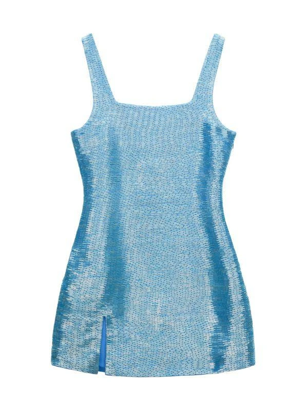 Staud Le Sable Beaded Minidress 4