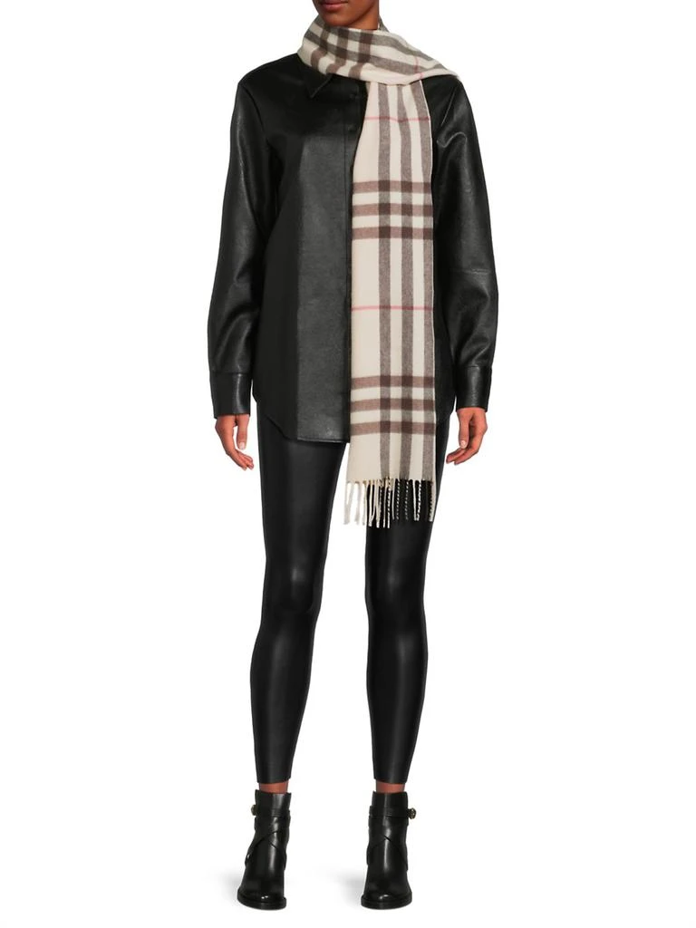 Burberry Giant Check Cashmere Scarf 2