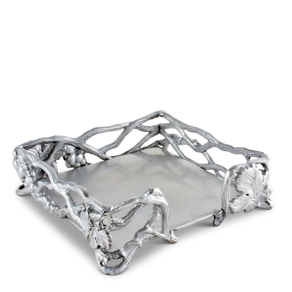 Arthur Court Arthur Court - Grape Open Vine Napkin Box 2