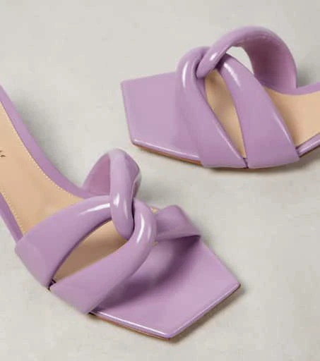 Gianvito Rossi Amour 55 patent leather mules 5