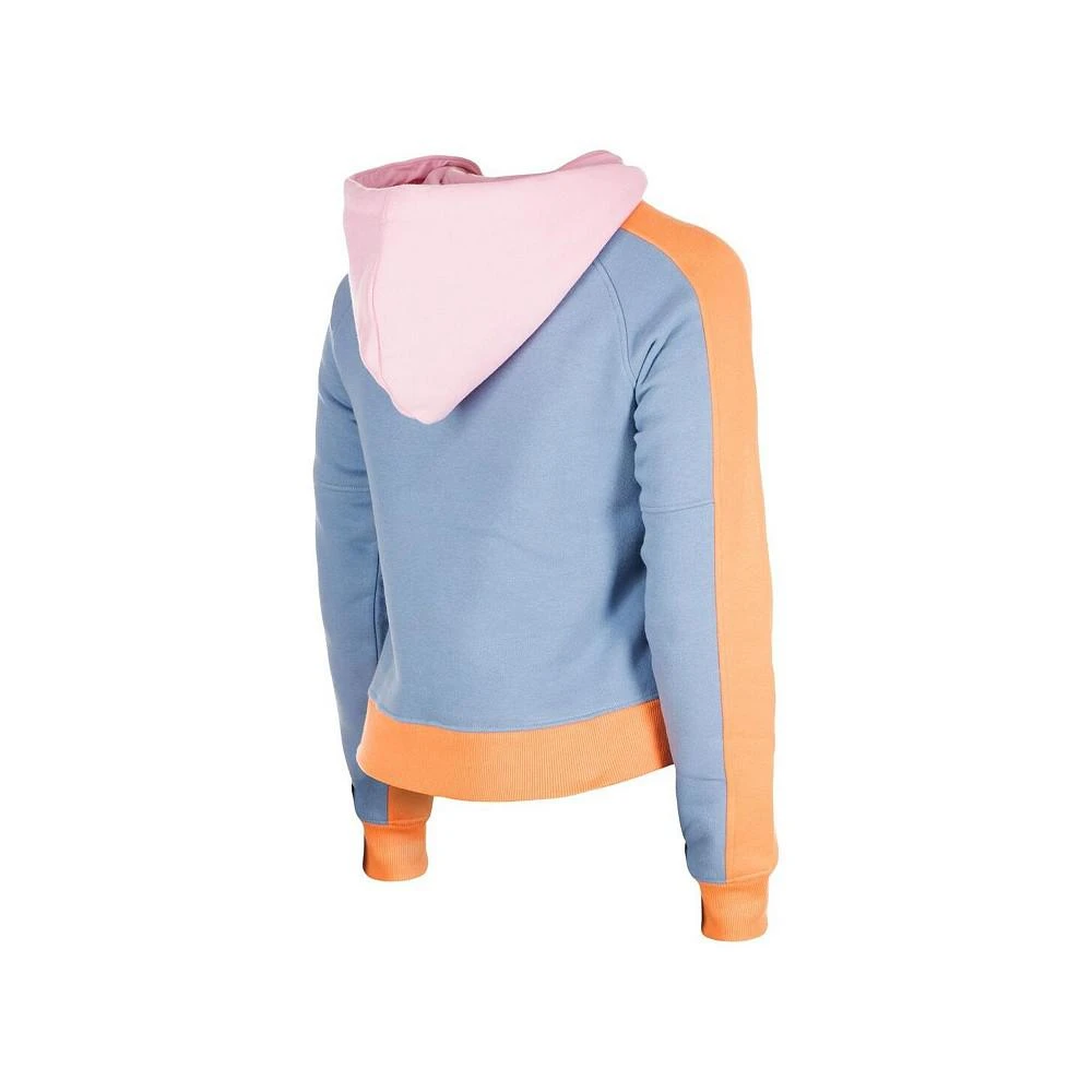 New Era Women's Light Blue Milwaukee Brewers Fashion Color Pop Pullover Hoodie 2