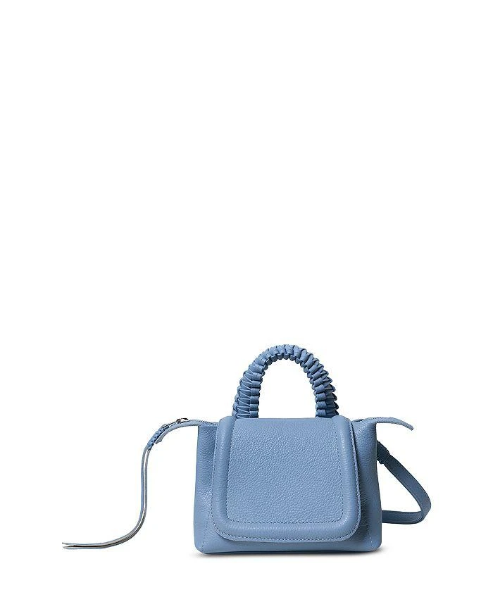 Callista Mini Top Handle Bag 23 Sky Grained Leather 1