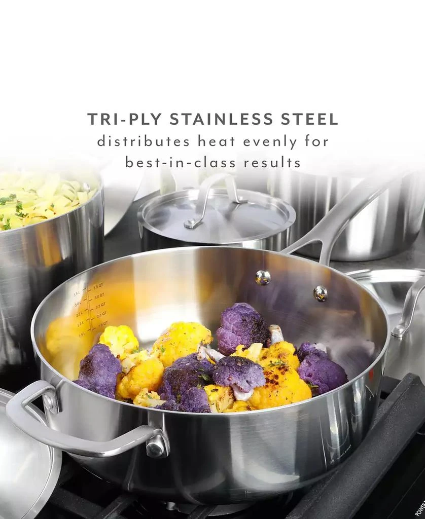 Sur La Table Pine and Pike 10-piece Stainless Steel Cookware Set 7