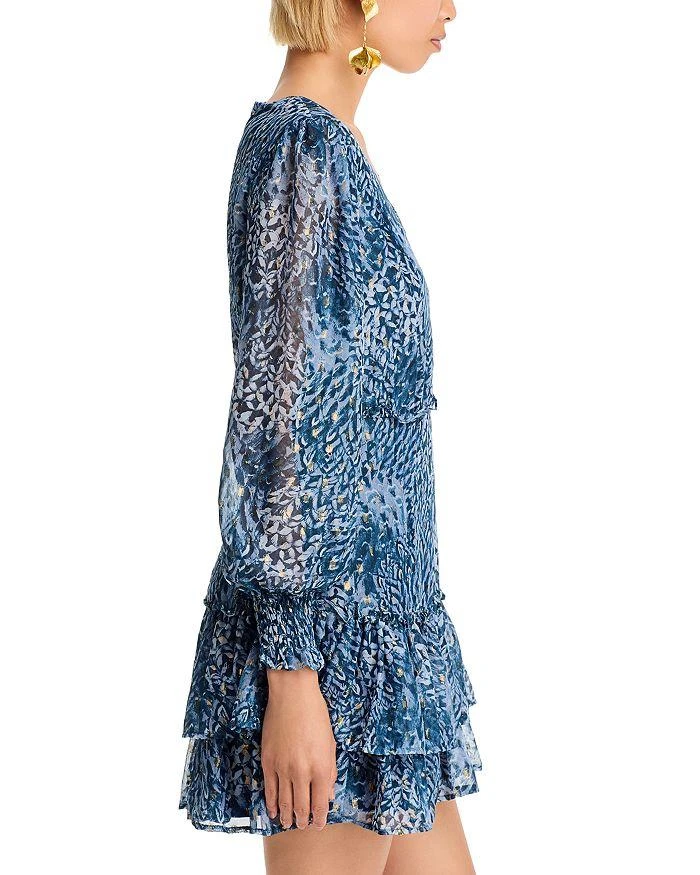 AQUA Ruffle Trim Mini Dress - Exclusive 4
