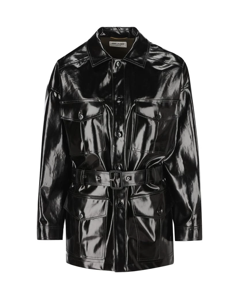 Yves Saint Laurent Saint Laurent Single-Breasted Saharienne Jacket 1