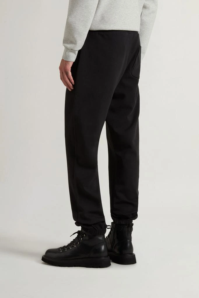 Woolrich Pants in Cotton-Blend Interlock - Men - Black 2