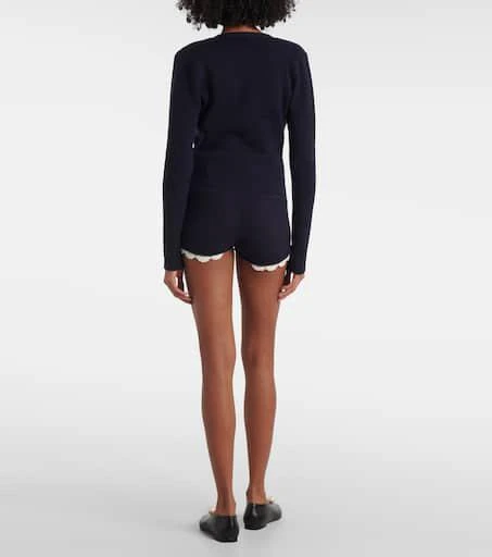 Magda Butrym Cashmere shorts 3