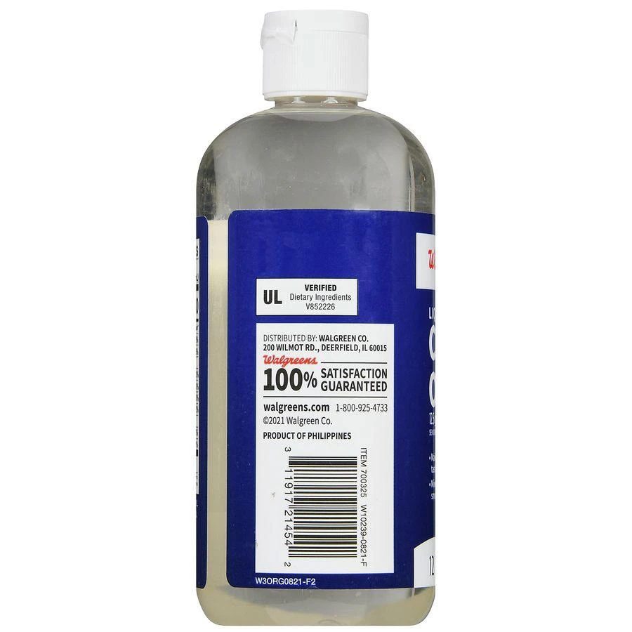 Walgreens Liquid Coconut Oil (24 days) 4