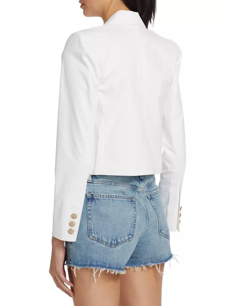 L'Agence Lila Embellished Boxy Blazer 5