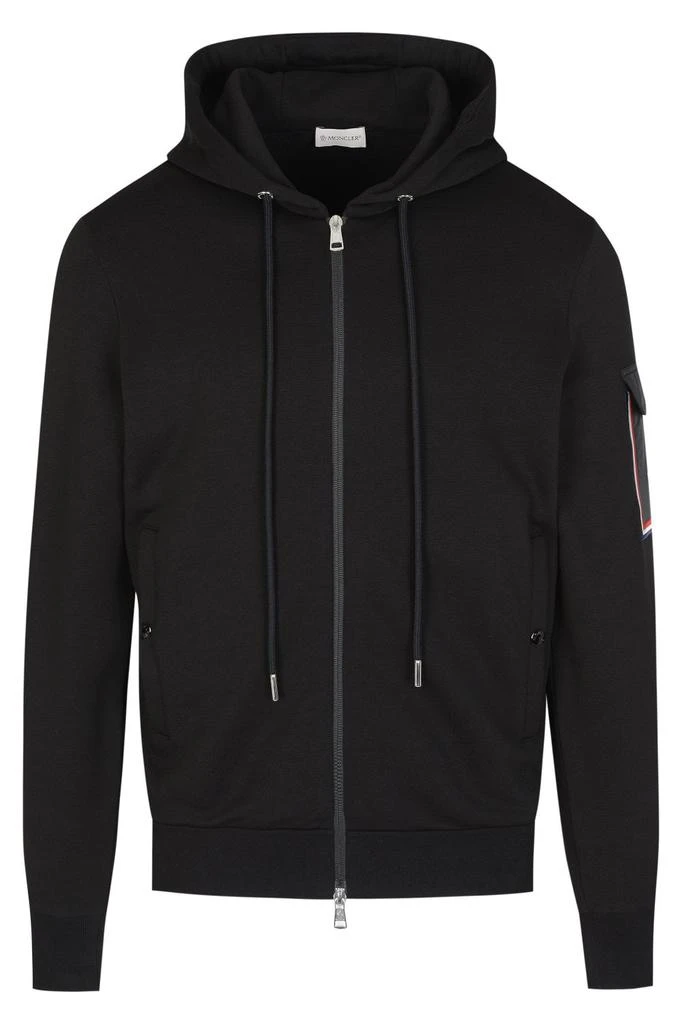 Moncler Sleeve Pocket Zip Hoodie 1
