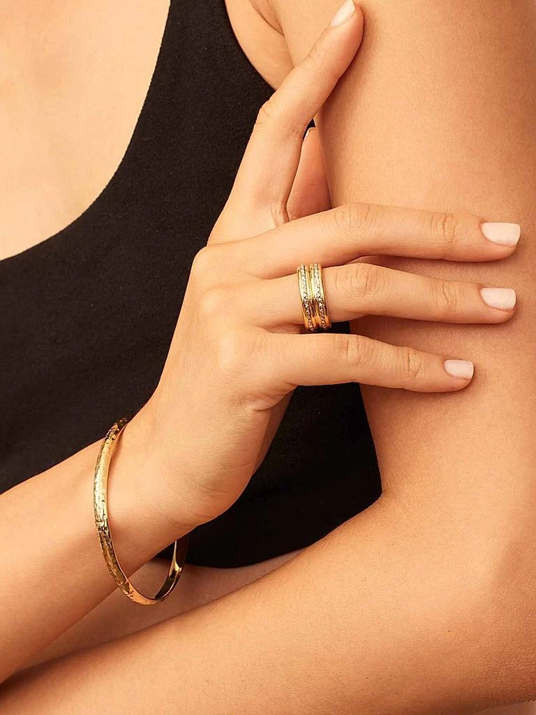 Oradina 14K Yellow Gold Always Statement Ring 3