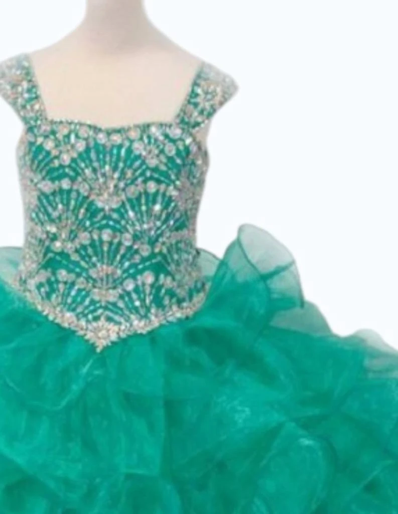 Little Rosie Little Rosie - Girl
s Glitz Long Pageant Dress 2