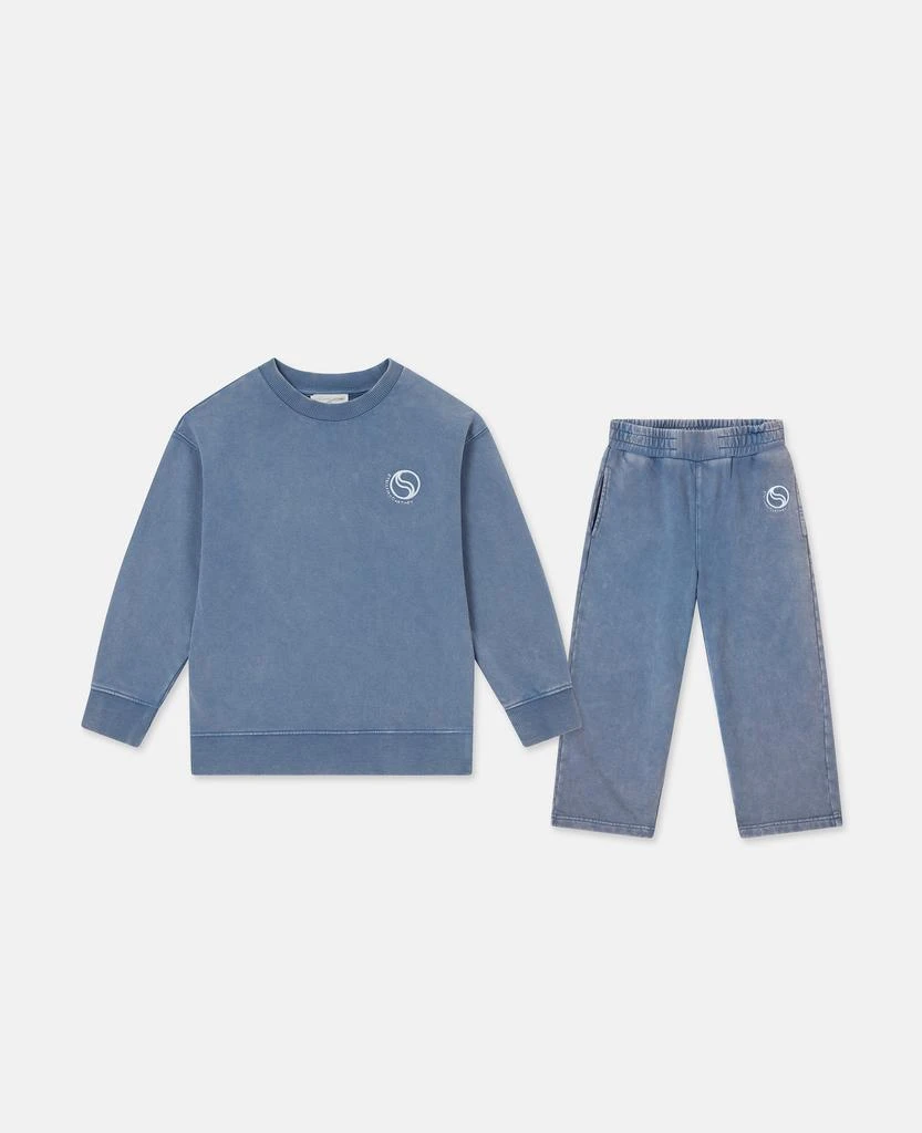 Stella McCartney Stella McCartney - Logo Sweatshirt And Jogger Set, , Size: 5