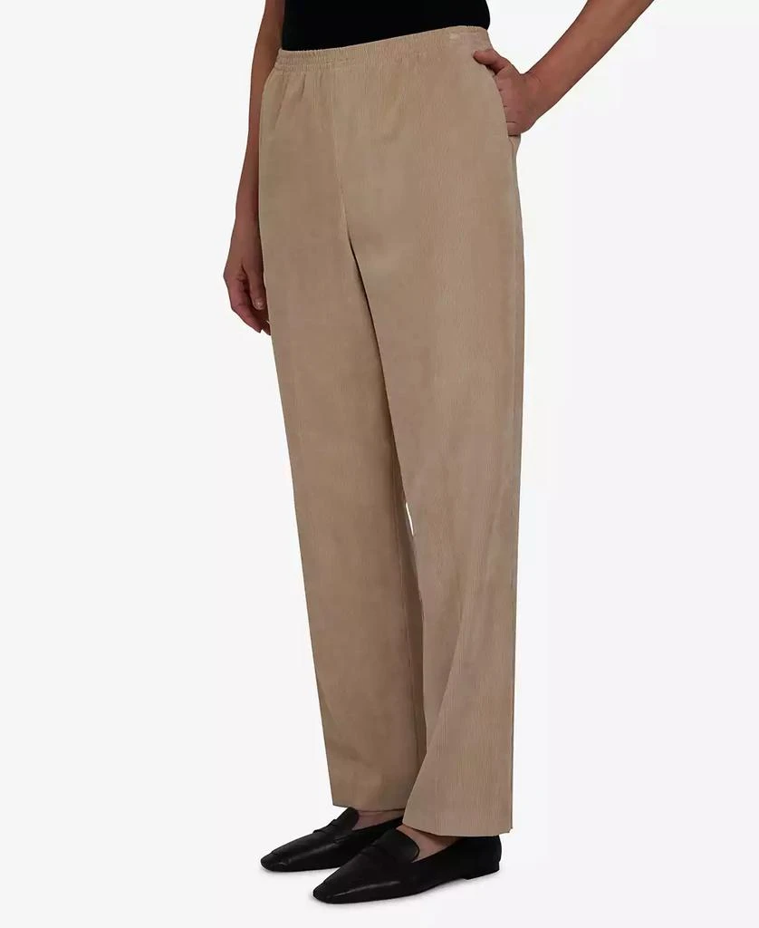 Alfred Dunner Petite Classics Pull-On Corduroy Straight Leg Pants, Petite & Petite Short 5