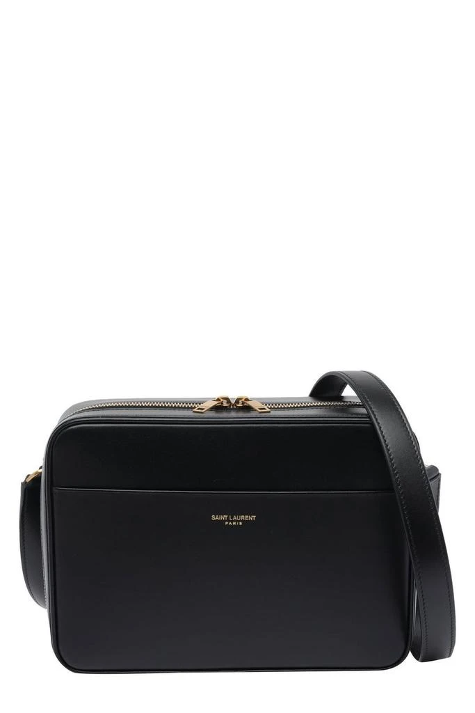 Yves Saint Laurent Saint Laurent Logo Stamp Zip-Up Camera Bag 1