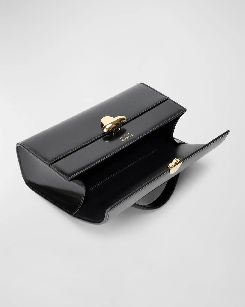 SAVETTE Symmetry Pochette Leather Top-Handle Bag 2