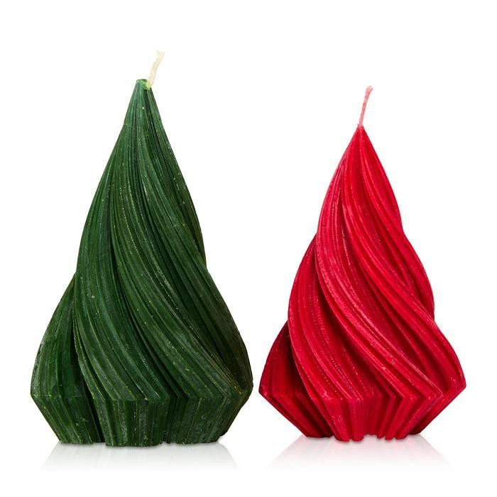 Éluwa Studio Moname Swirl Candles, Set of 2