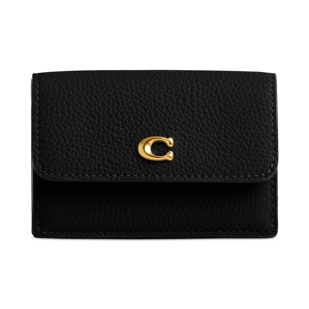 COACH Trifold Leather Wallet 4