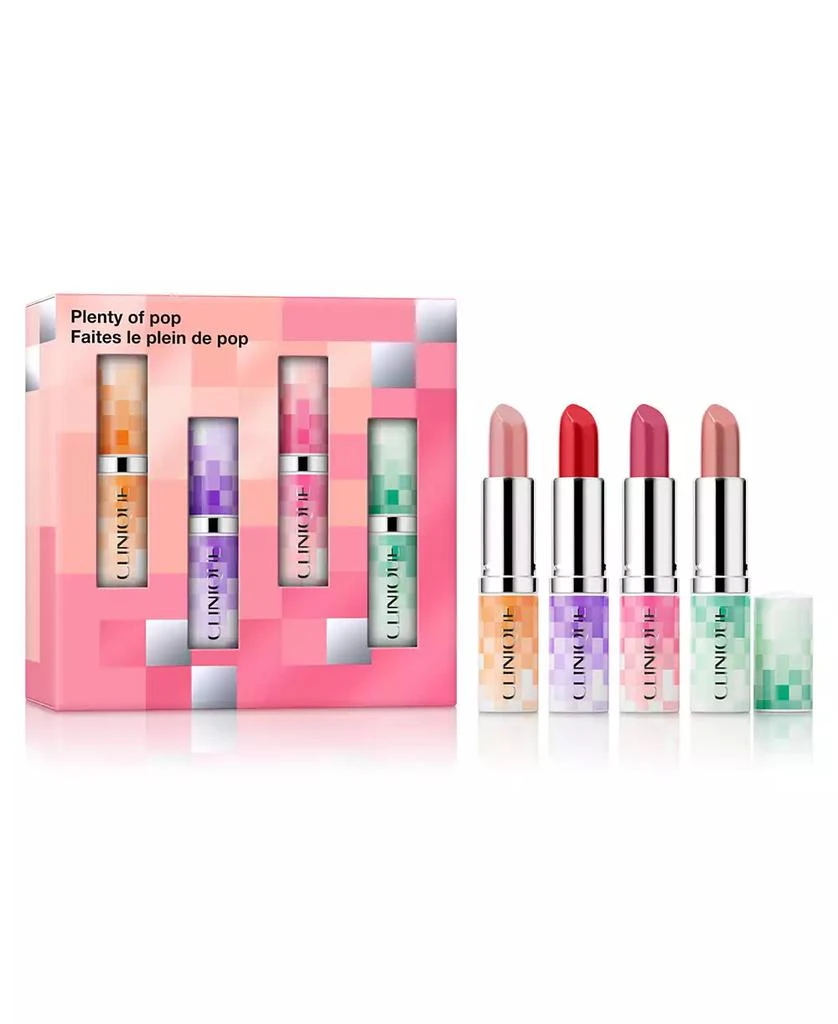 Clinique 4-Pc. Plenty Of Pop Lipstick Gift Set, Created for Macy's 1