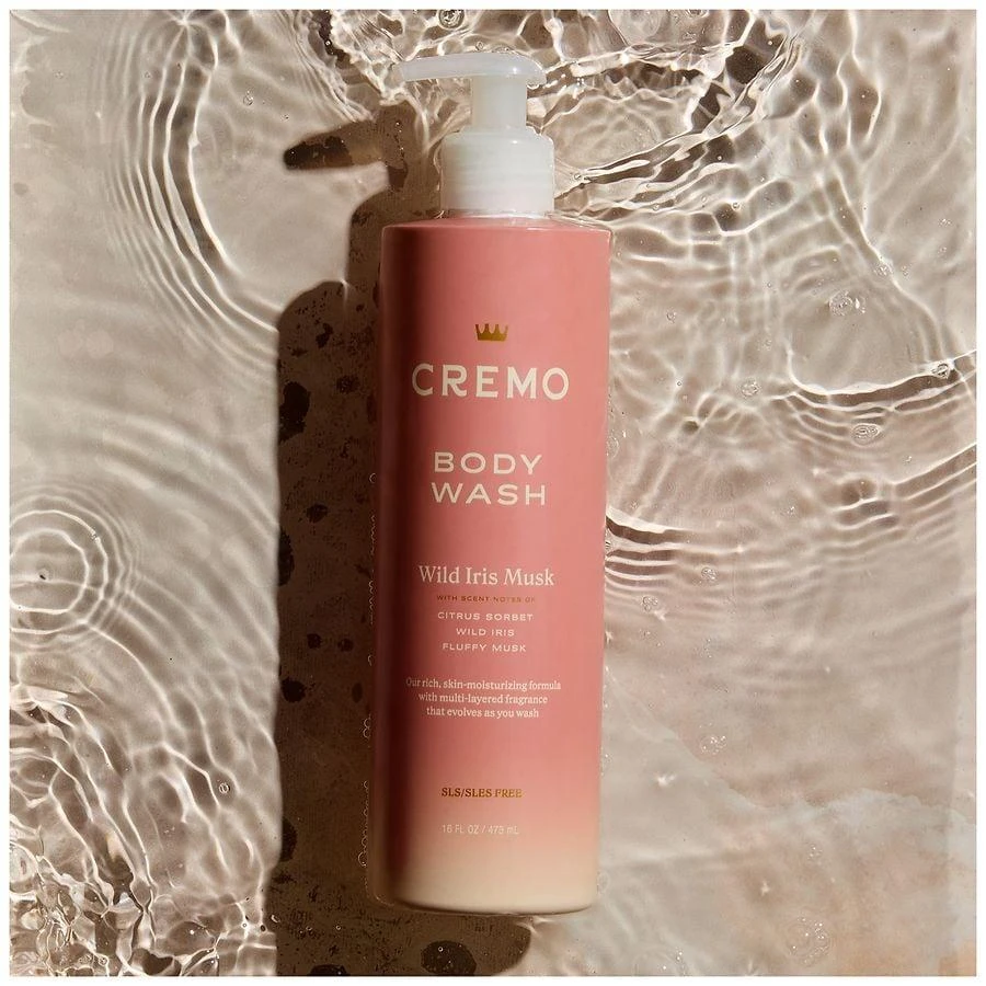 Cremo Moisturizing Body Wash for Women Wild Iris Musk 9