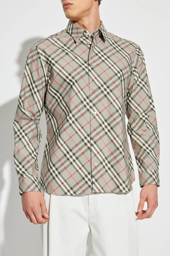 Burberry Burberry Long Sleeved Checked Shirt 2