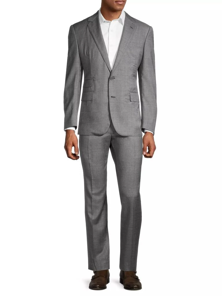 Ralph Lauren Gregory Wool Sharkskin Suit 2