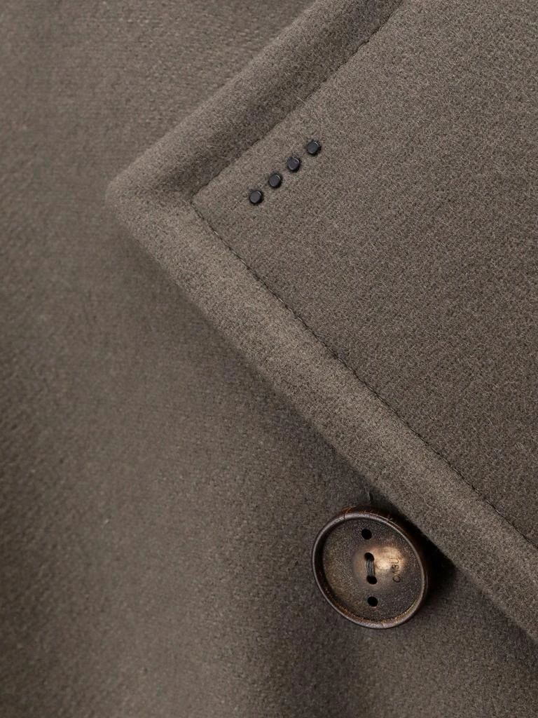 HEVÒ Virgin wool peacoat 5